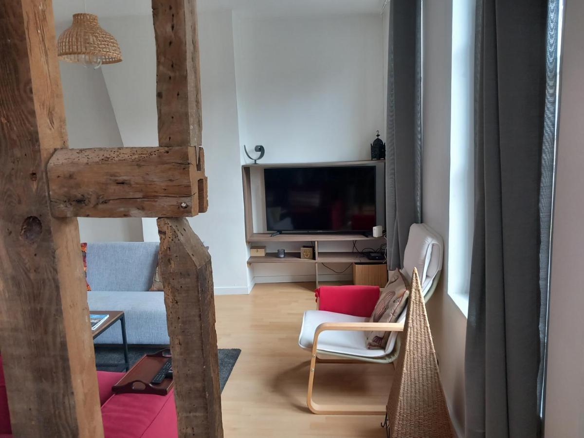 Le Leon Apartment Honfleur Ngoại thất bức ảnh