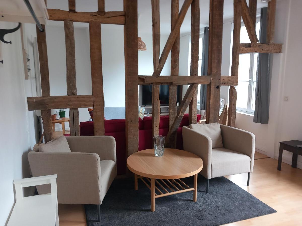 Le Leon Apartment Honfleur Ngoại thất bức ảnh